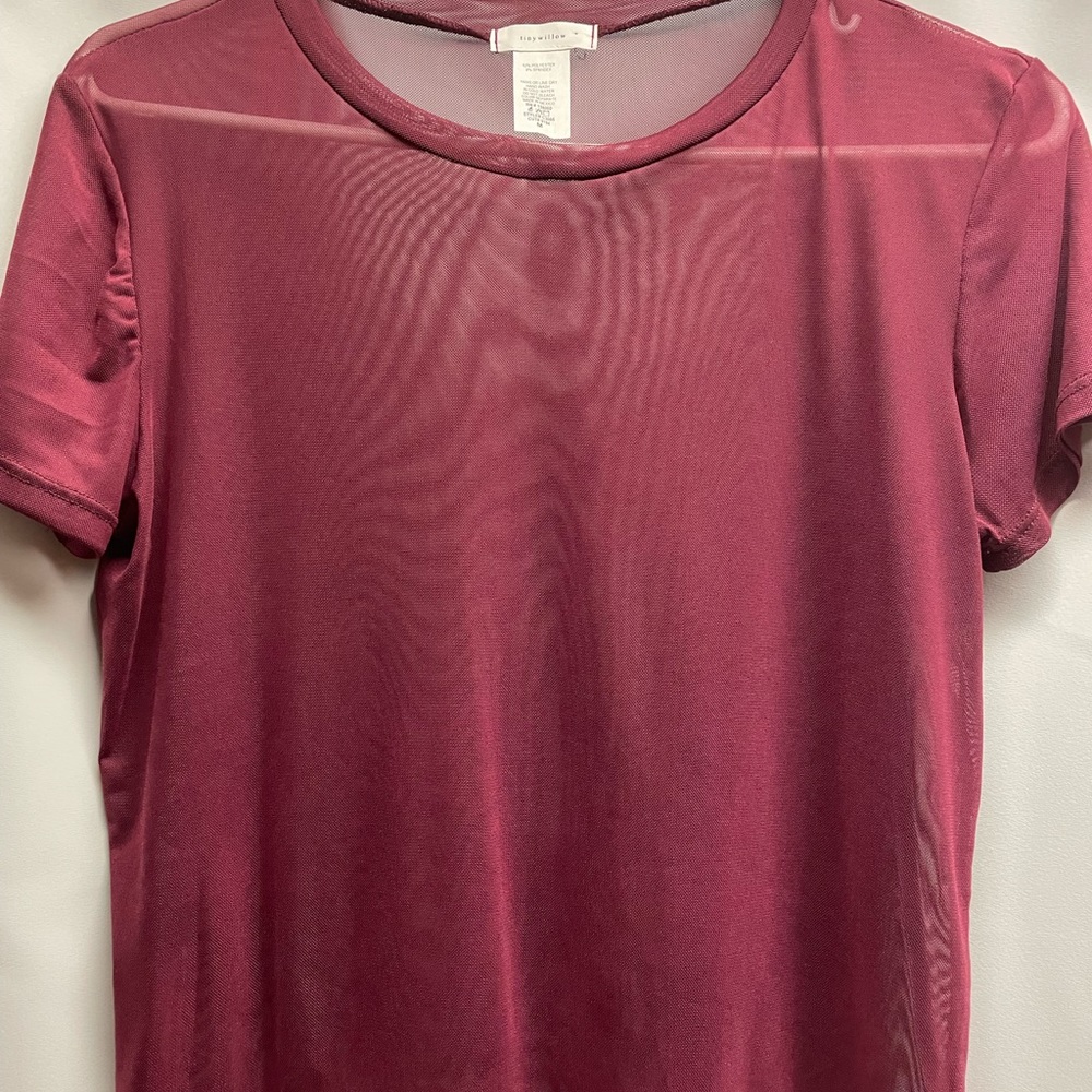 NEVER WORN Mesh Top